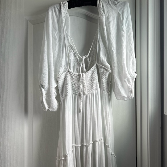 Free People Boho White Dress - Picture 3 of 8